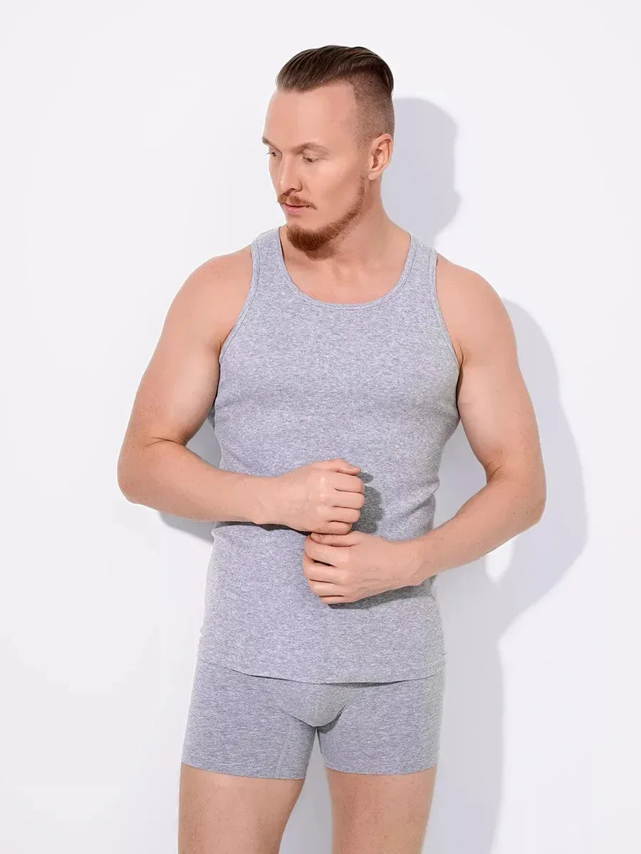 Grau Tanktop aus Bambus - TOLLzWOOD