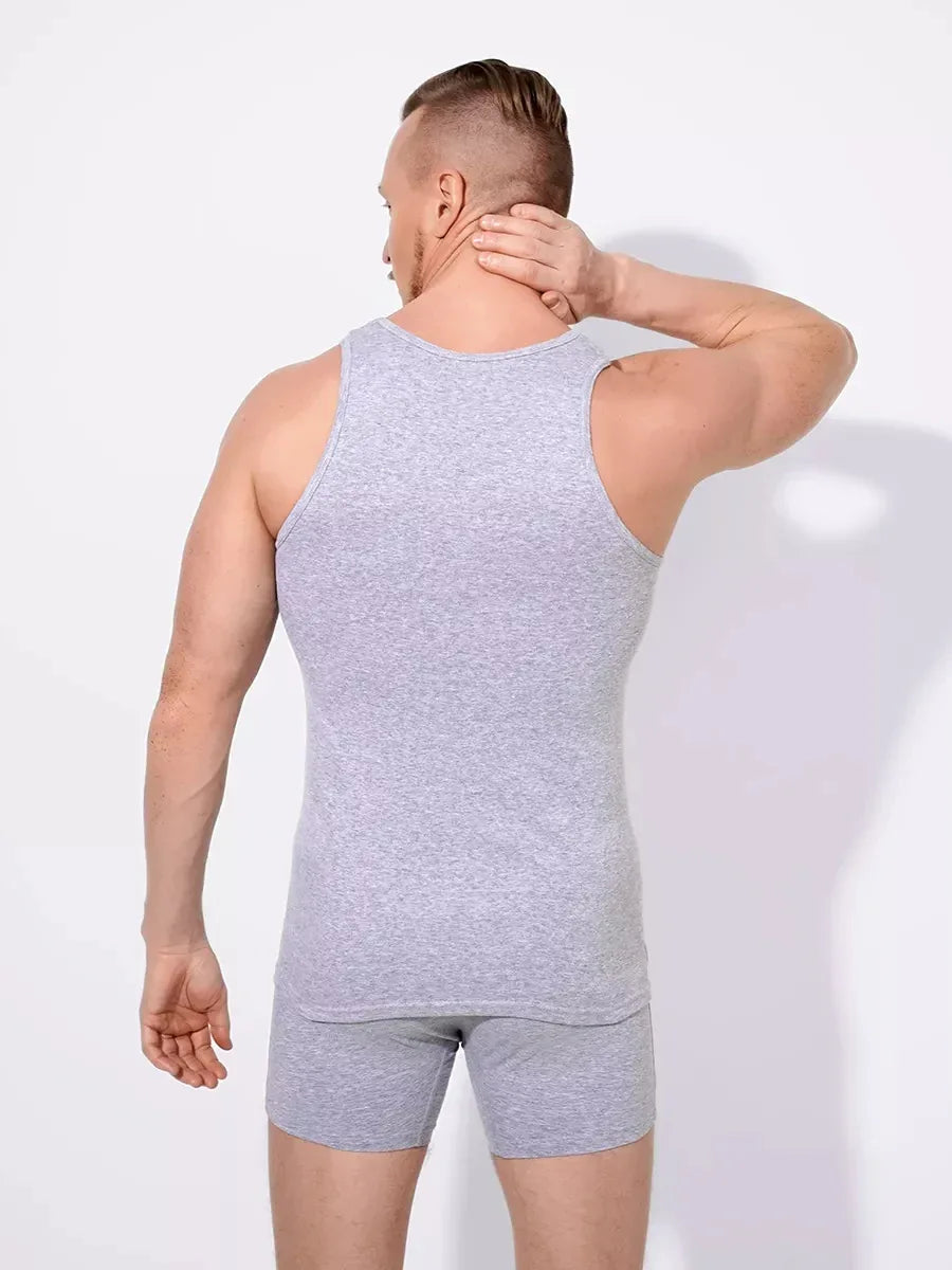 Grau Tanktop aus Bambus - TOLLzWOOD