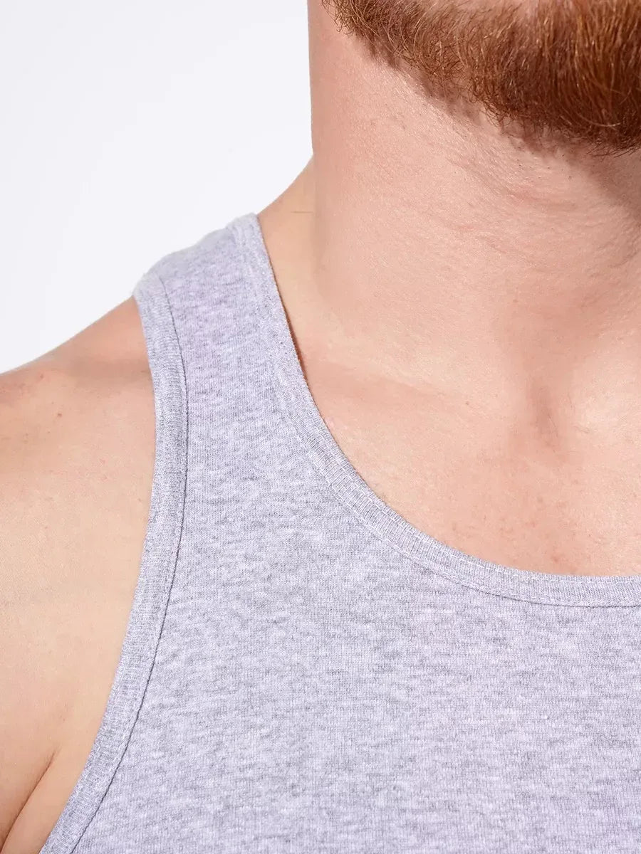 Grau Tanktop aus Bambus - TOLLzWOOD