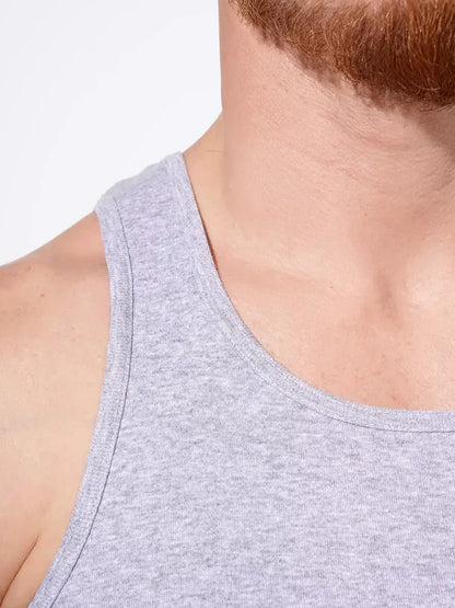 Grau Tanktop aus Bambus - TOLLzWOOD