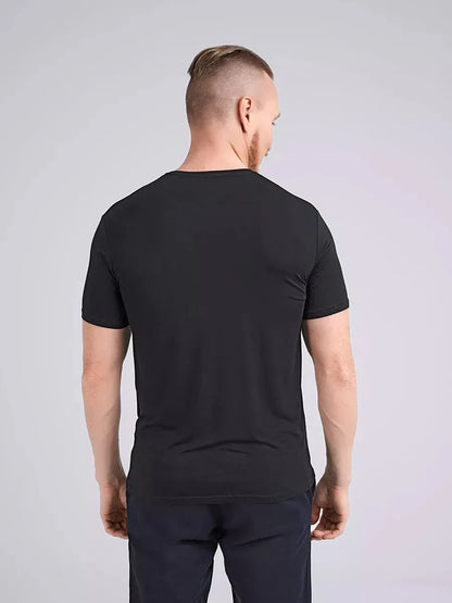 Schwarz T-Shirt aus Bambus - TOLLzWOOD