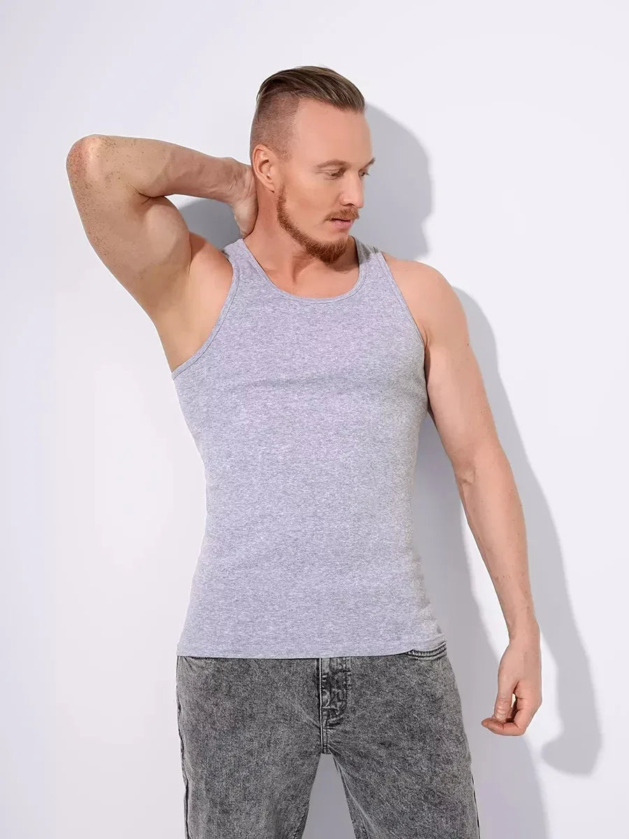 Grau Tanktop aus Bambus - TOLLzWOOD