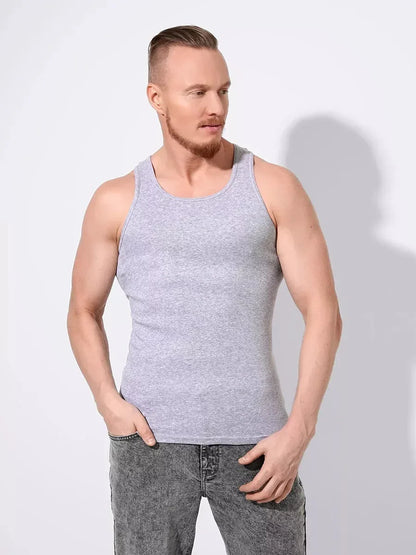 Grau Tanktop aus Bambus - TOLLzWOOD
