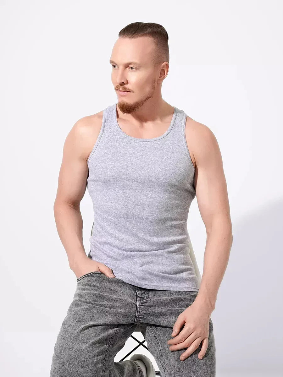 Grau Tanktop aus Bambus - TOLLzWOOD