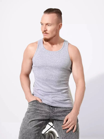 Grau Tanktop aus Bambus - TOLLzWOOD