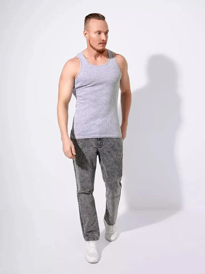 Grau Tanktop aus Bambus - TOLLzWOOD
