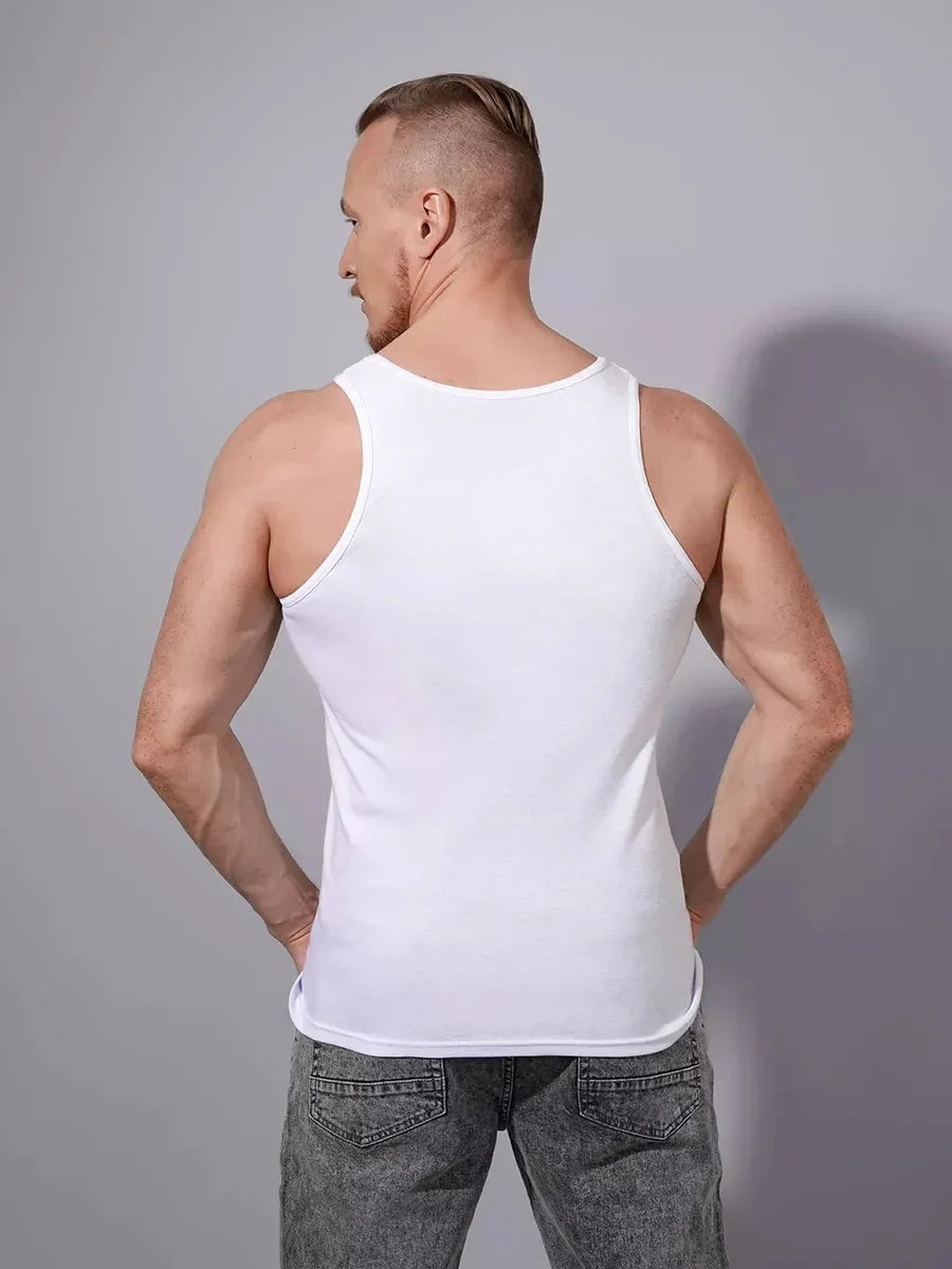Weiß Tanktop aus Bambus - TOLLzWOOD