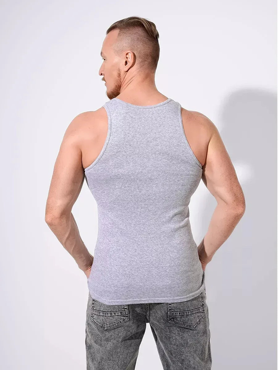 Grau Tanktop aus Bambus - TOLLzWOOD