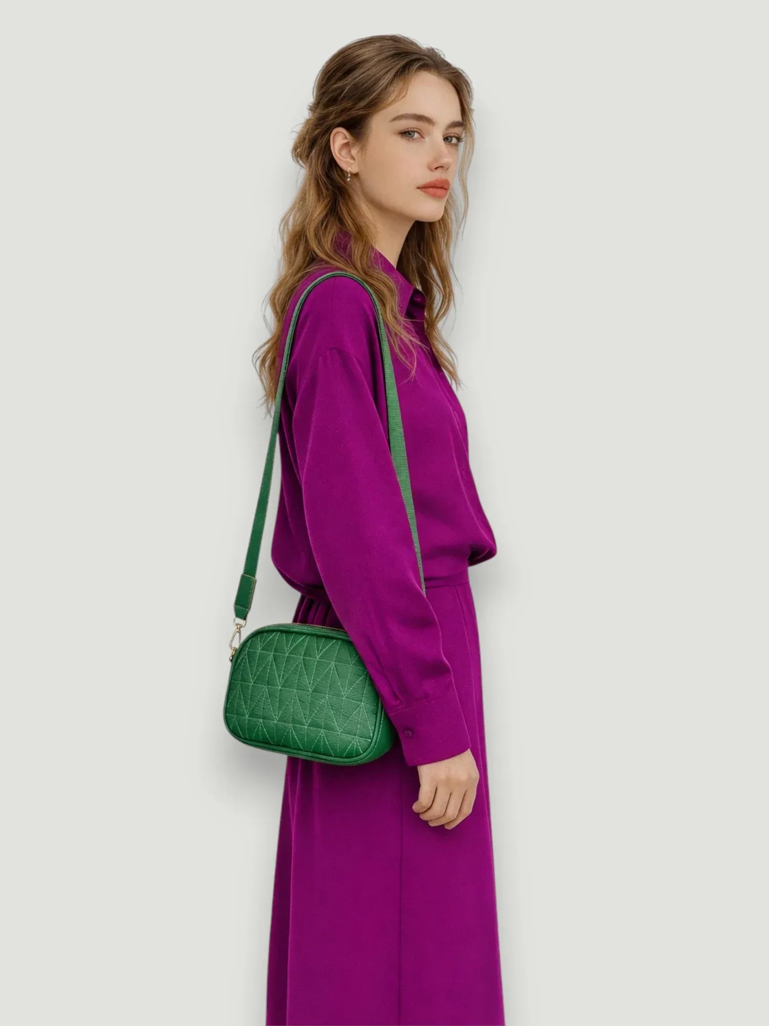 Leder Handtasche "Azalee" - TOLLzWOOD