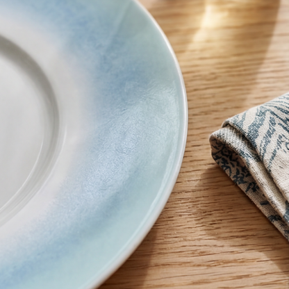 Porcelain plate "Blue" serving – model Porz