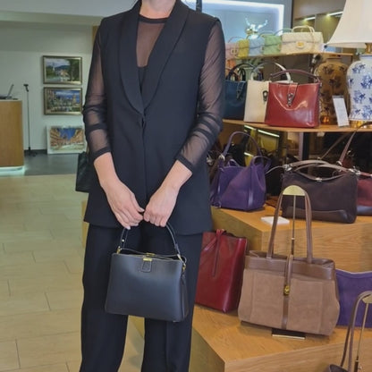 Leder Handtasche "Erika"