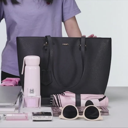 Leder Handtasche "Tulpe"