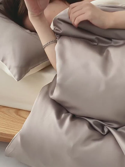 Bettwäsche Set HQ Tencel 300TC Beige