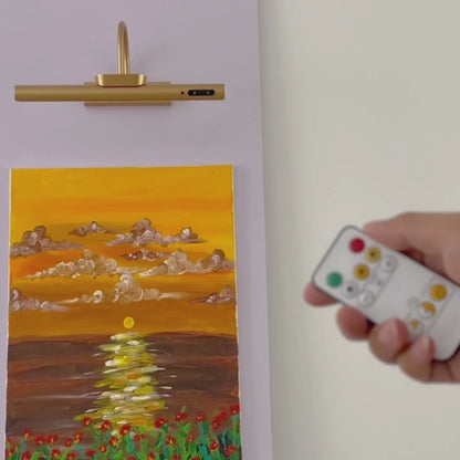 LED Wandleuchte für Bilder (AKKU und STROM)