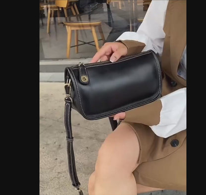 Leder Handtasche "Lupine"