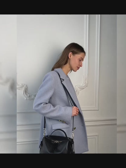 Leder Handtasche "Nelke"