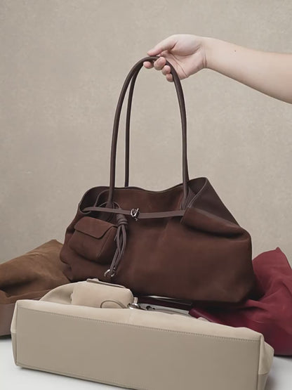 Leder Handtasche "Jasmin"