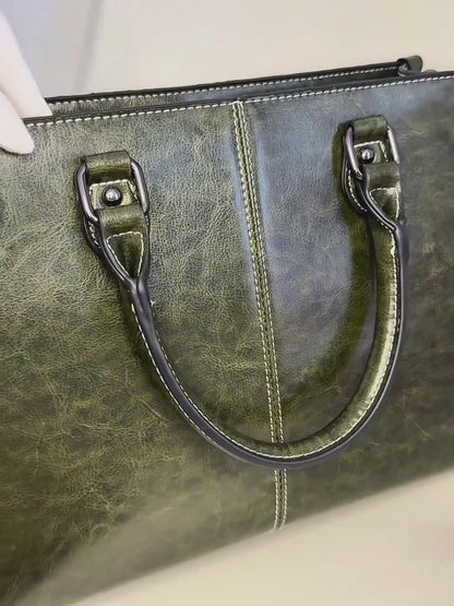 Leather handbag "Lilly"