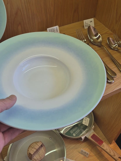Porzellanteller "Blau" tief