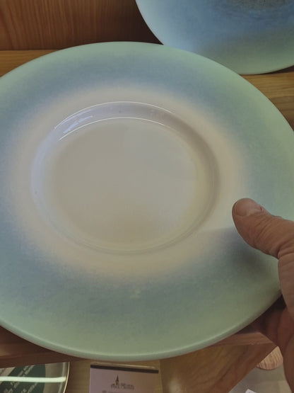Porzellanteller "Blau" Servier