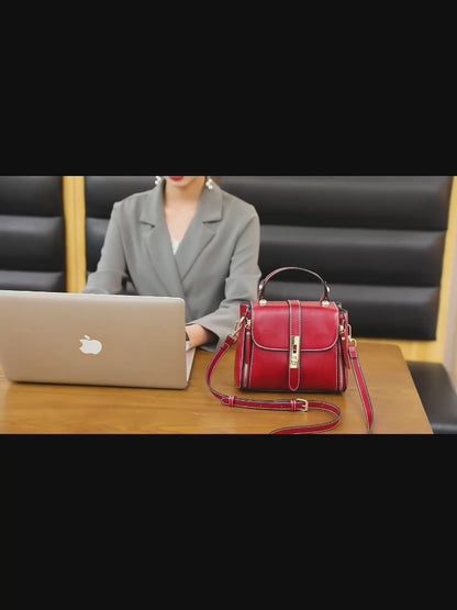 Leder Handtasche "Iris"