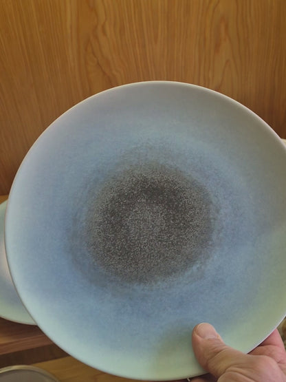 Porcelain plate "Blue" flat – Porz model