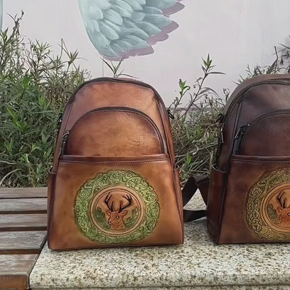 Leder Rucksack "Element"