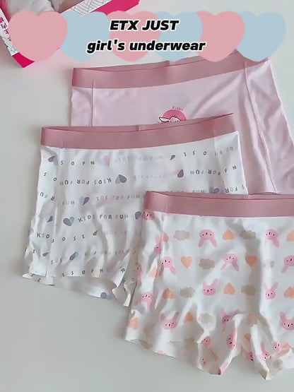 Mädchenunterhosen „Color Mix“, Bambus – 5er Pack (Größen 2–14 Jahre)