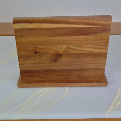 Magnetischer Messerhalter aus Akazienholz