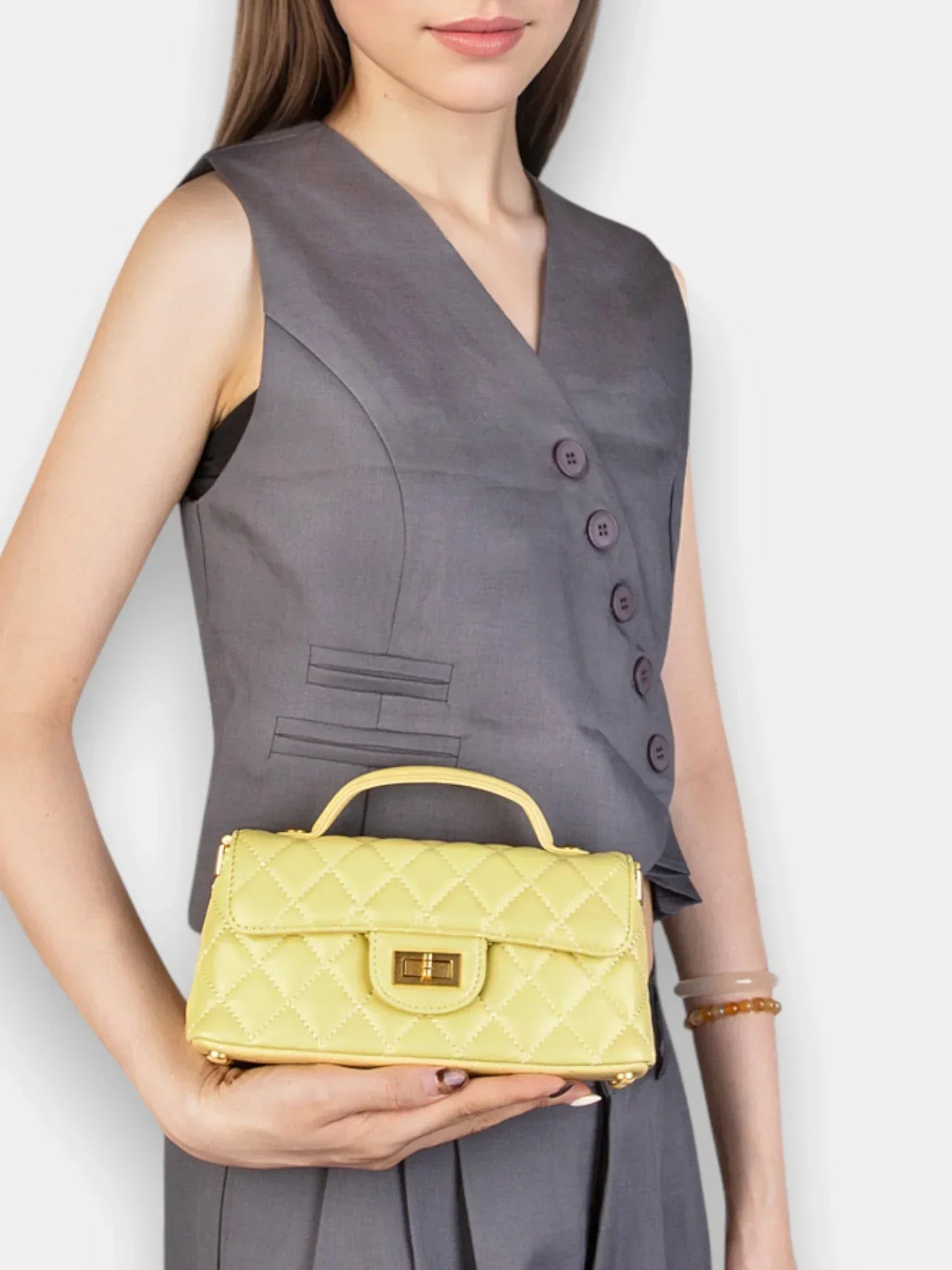 Leder Handtasche "Kamille" - TOLLzWOOD