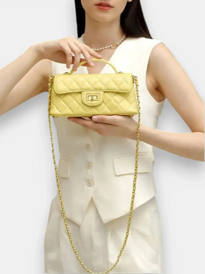 Leder Handtasche "Kamille" - TOLLzWOOD