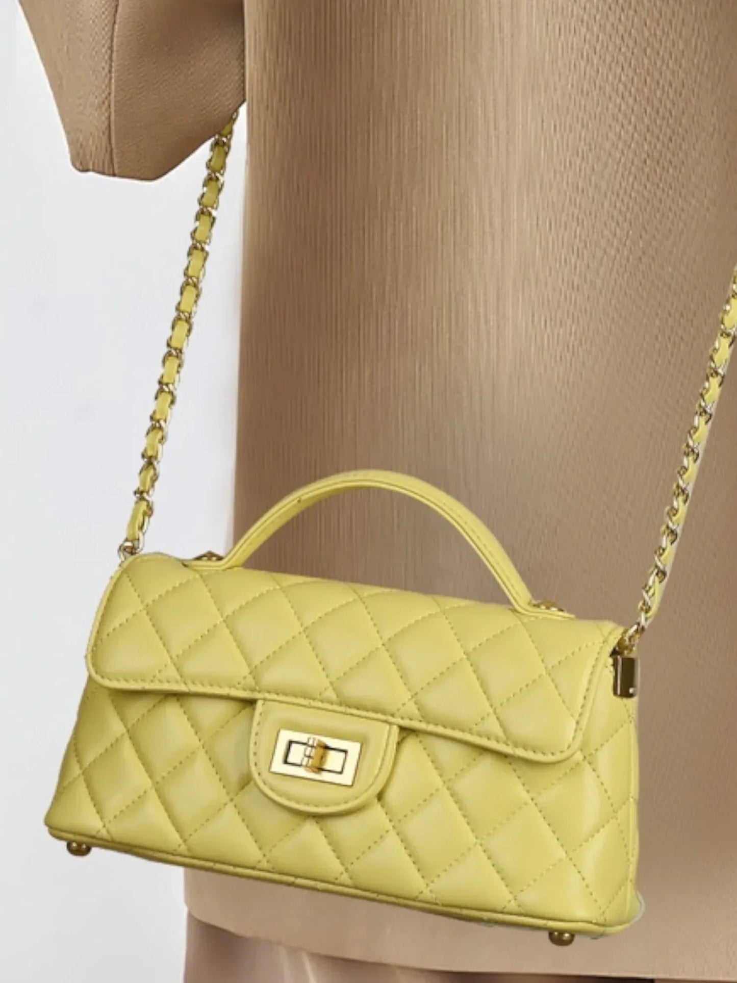 Leder Handtasche "Kamille" - TOLLzWOOD