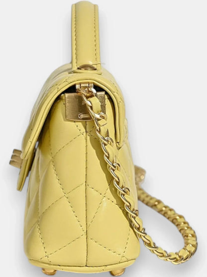 Leder Handtasche "Kamille" - TOLLzWOOD