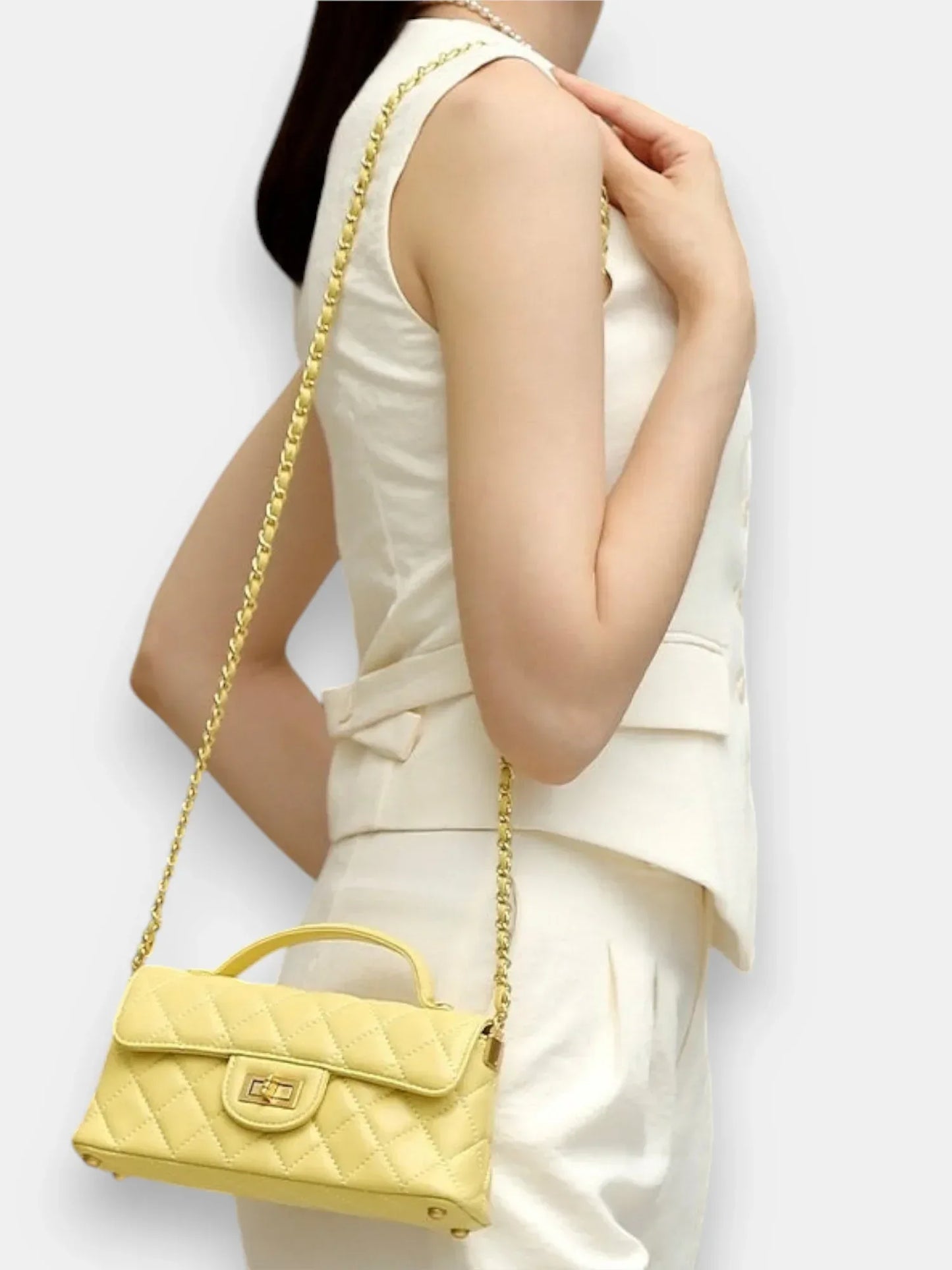 Leder Handtasche "Kamille" - TOLLzWOOD