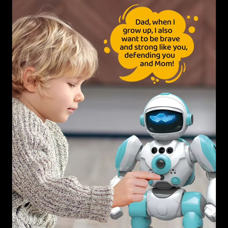 RC Smart Robot with remote control, LED &amp; gesture control