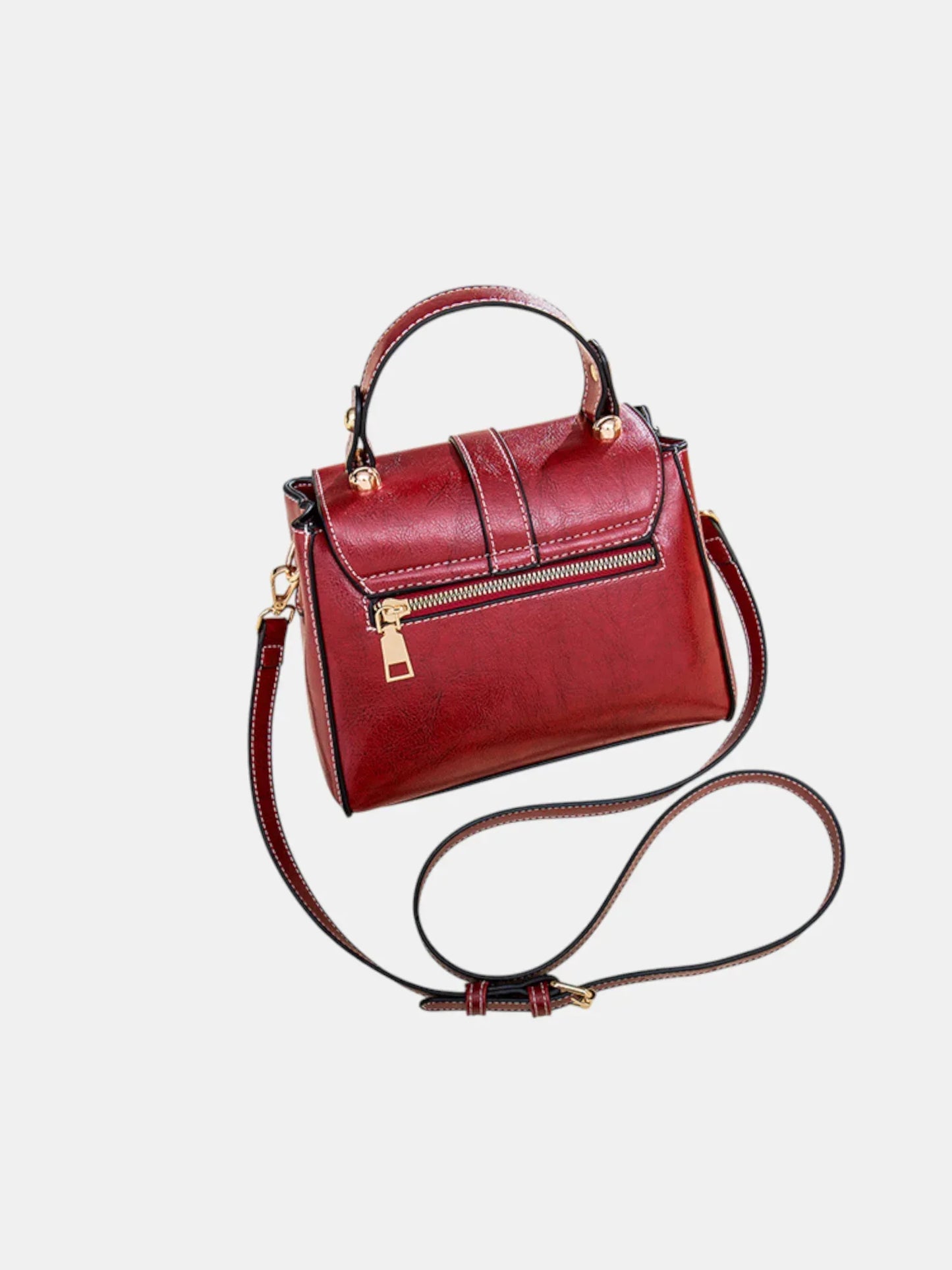 Leder Handtasche "Iris" - TOLLzWOOD