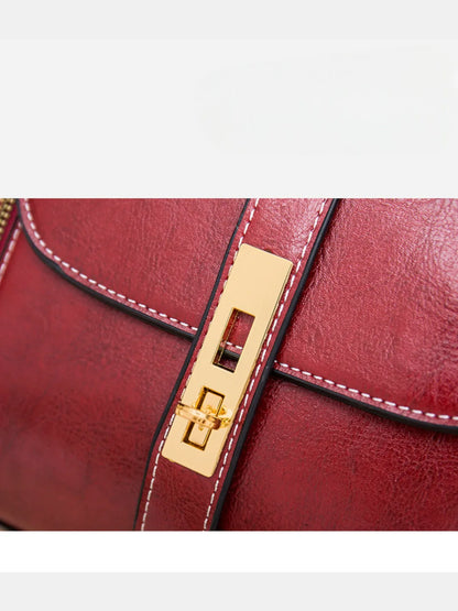 Leder Handtasche "Iris" - TOLLzWOOD