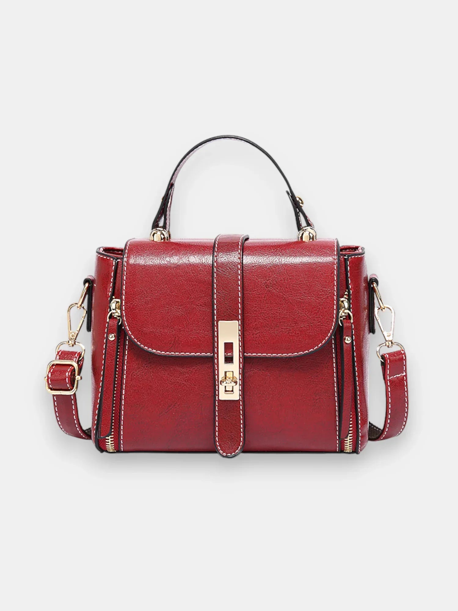 Leder Handtasche "Iris" - TOLLzWOOD