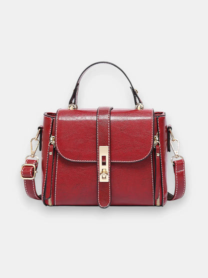 Leder Handtasche "Iris" - TOLLzWOOD