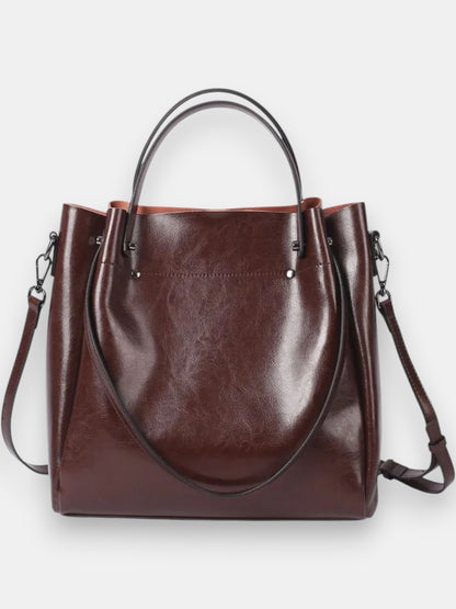 Leather handbag – model WSX702