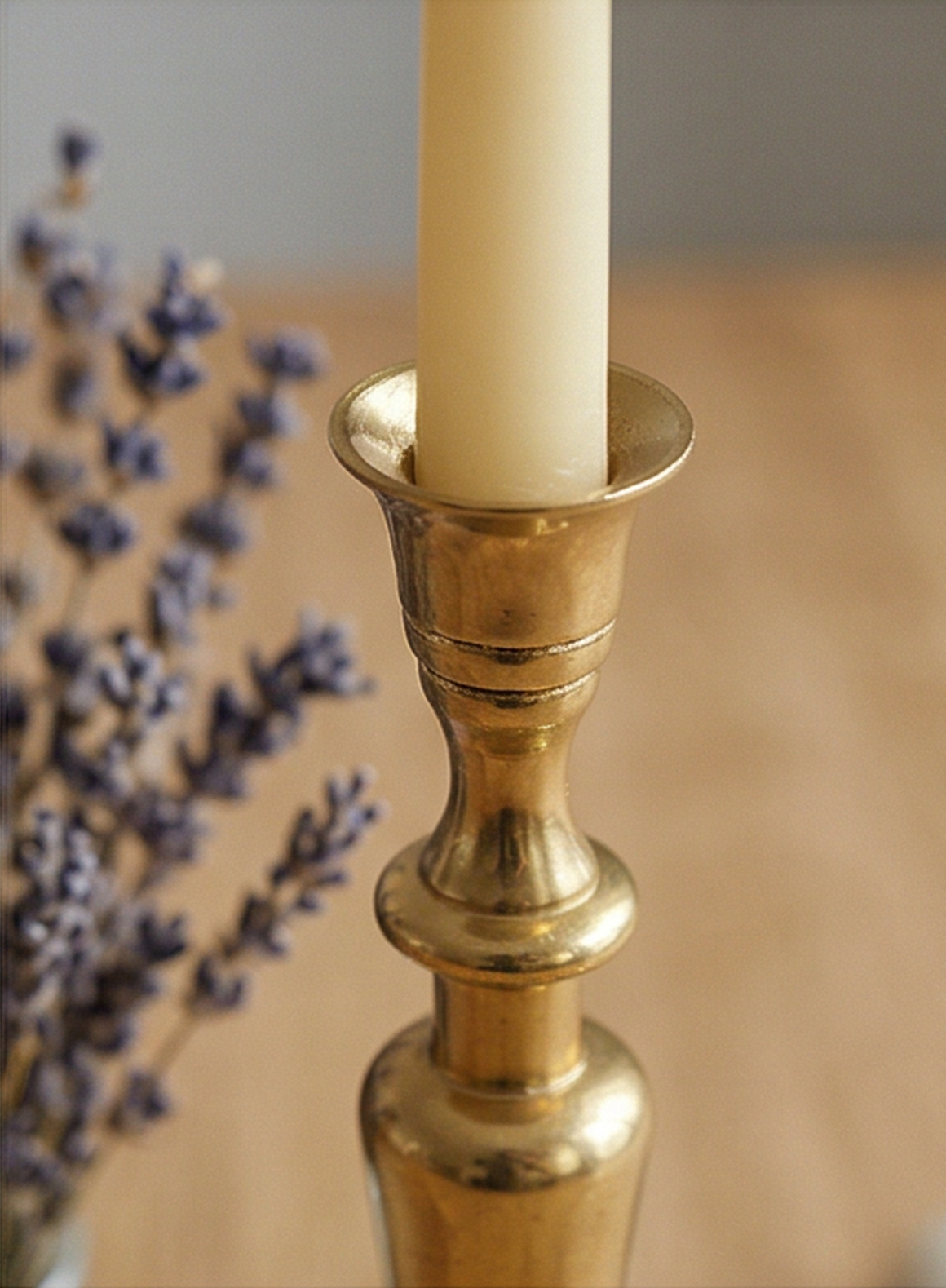 Candle holder set “Classic Gold” (2-piece)