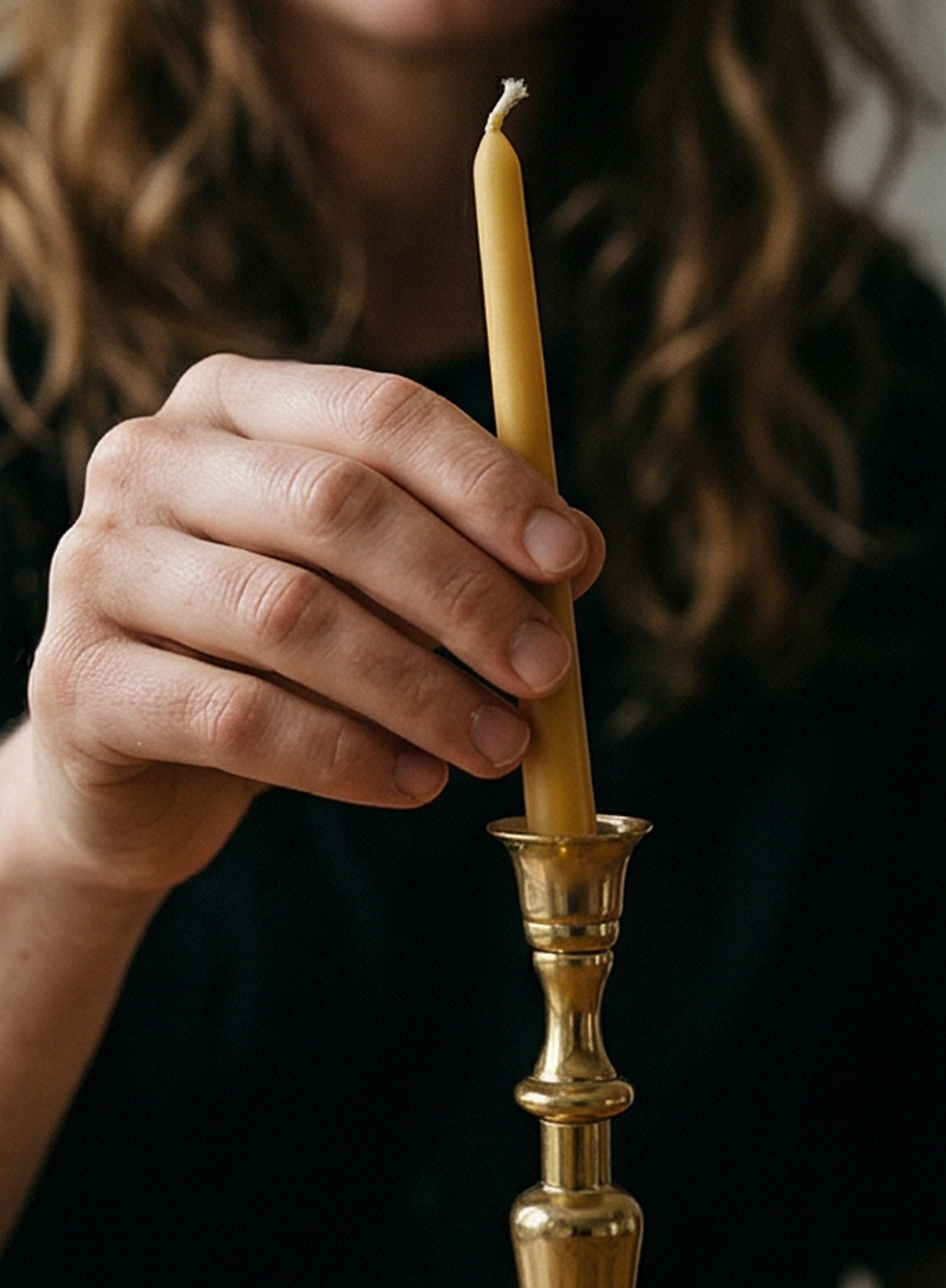 Candle holder set “Classic Gold” (2-piece)