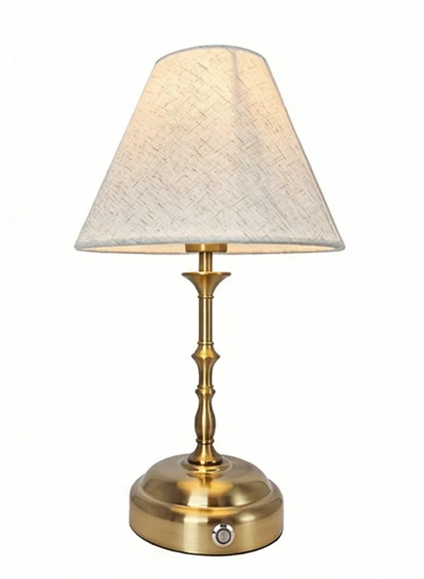 Goldene LED Tischlampen (AKKU und STROM) - TOLLzWOOD