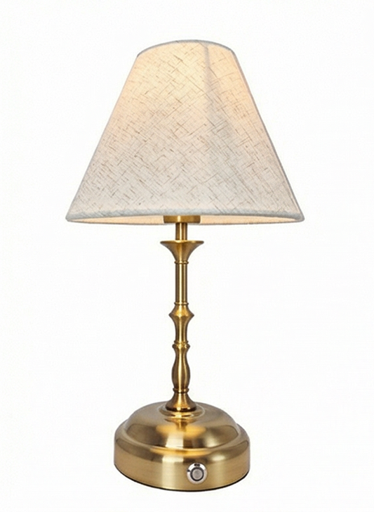 Goldene LED Tischlampen (AKKU und STROM)