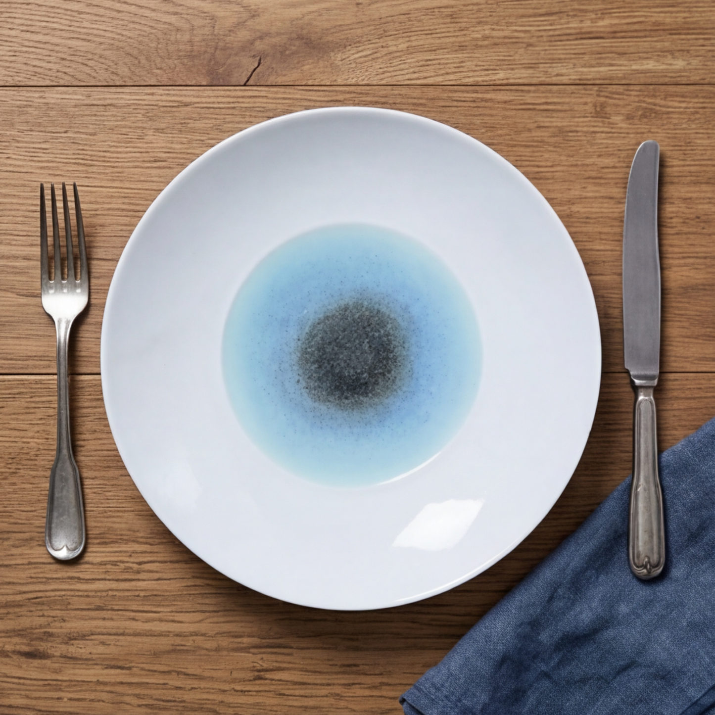 Porcelain plate "Blue" dinner plate – Porz model