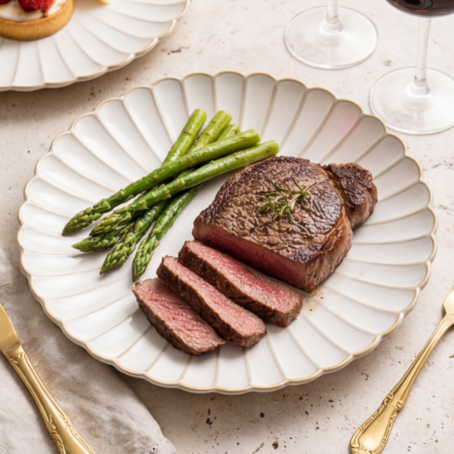 Porcelain plate – Porz model