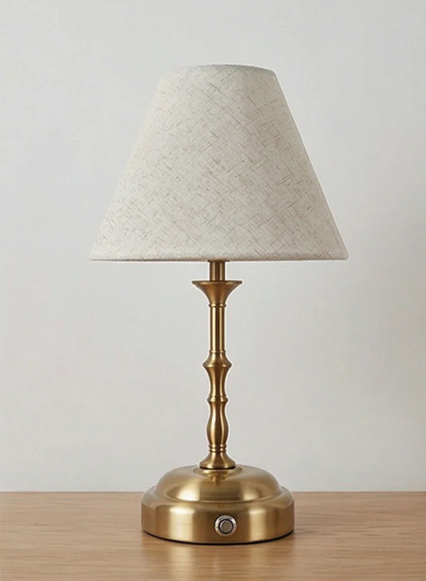 Goldene LED Tischlampen (AKKU und STROM) - TOLLzWOOD