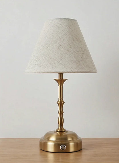 Goldene LED Tischlampen (AKKU und STROM) - TOLLzWOOD