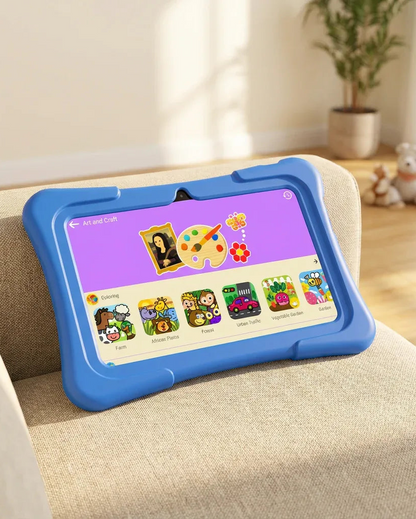 K7 Pro Kids Tablet (Blau) - TOLLzWOOD