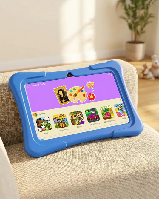 K7 Pro Kids Tablet (Blau) - TOLLzWOOD
